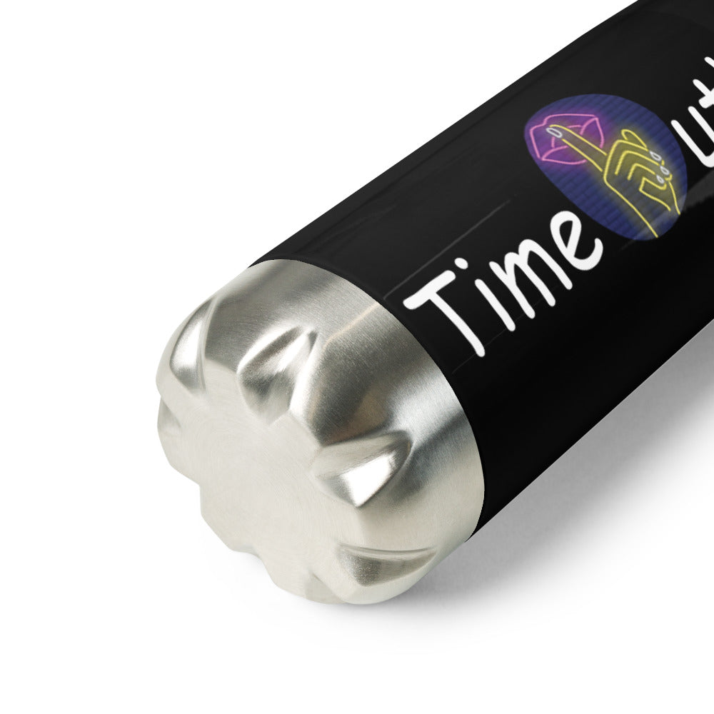 Time Out! Stainless Steel Water Bottle