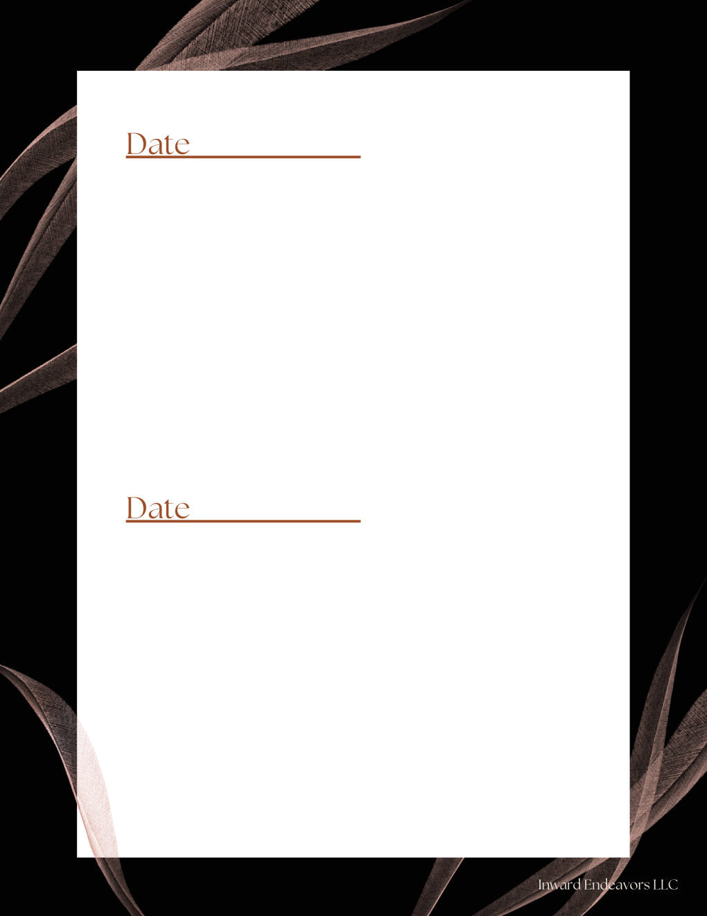 Inward Endeavors 90-Day Gratitude Journal