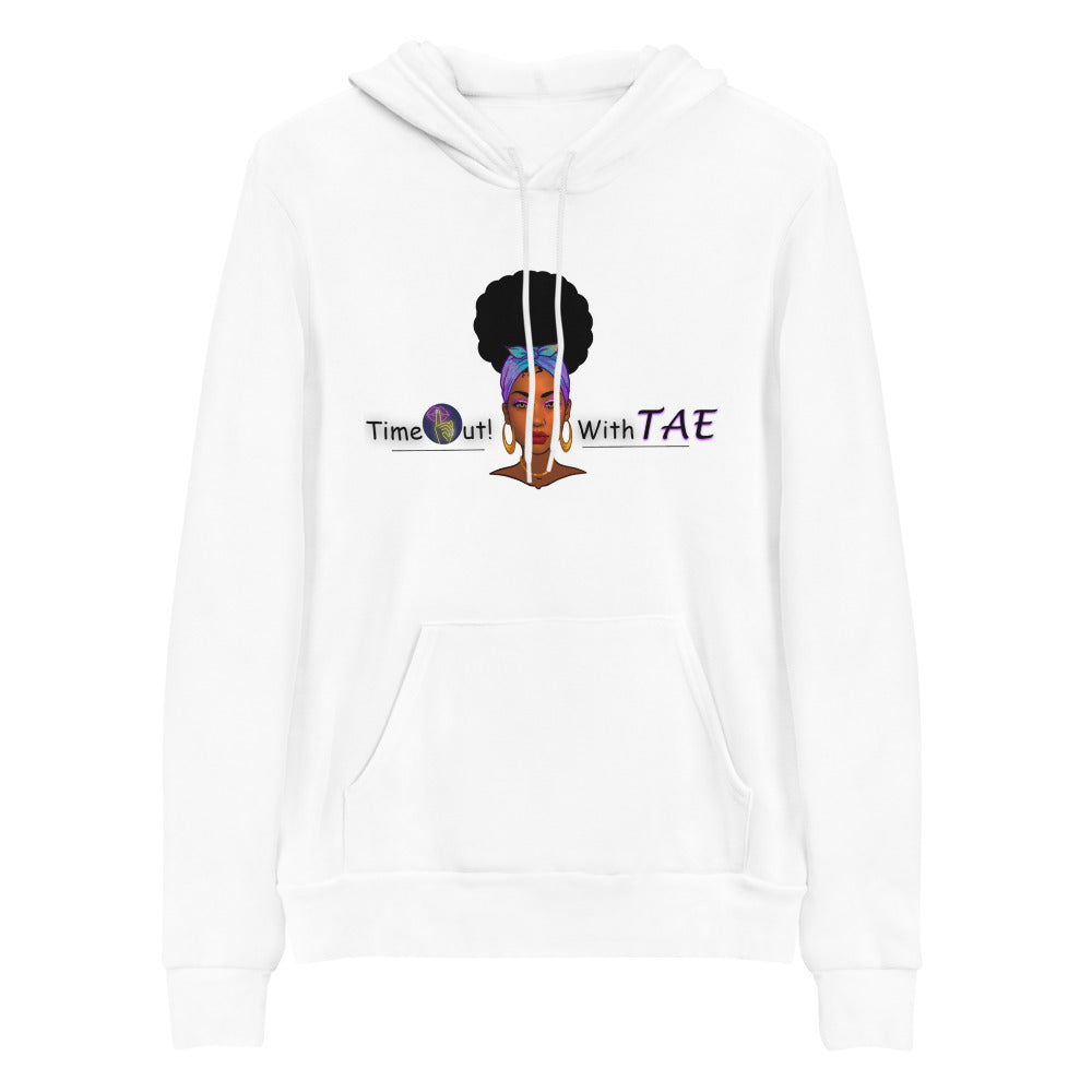Time Out! With Tae Unisex hoodie