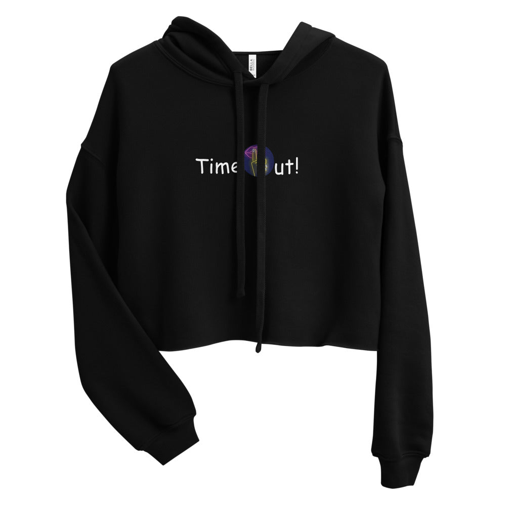 Time Out! Crop Hoodie