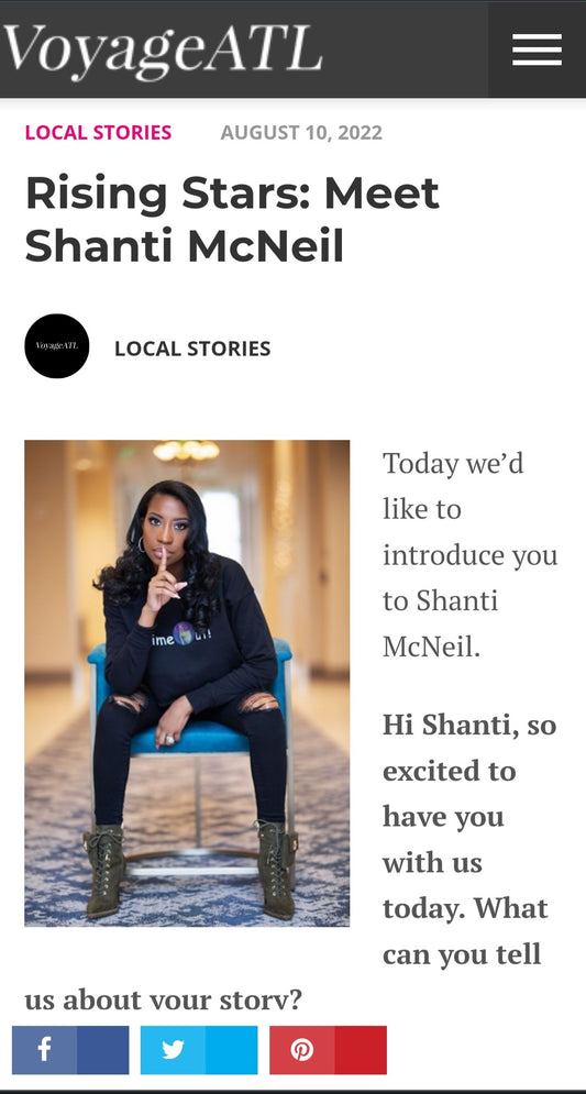 VoyageATL Interview: Rising Stars: Meet Shanti McNeil