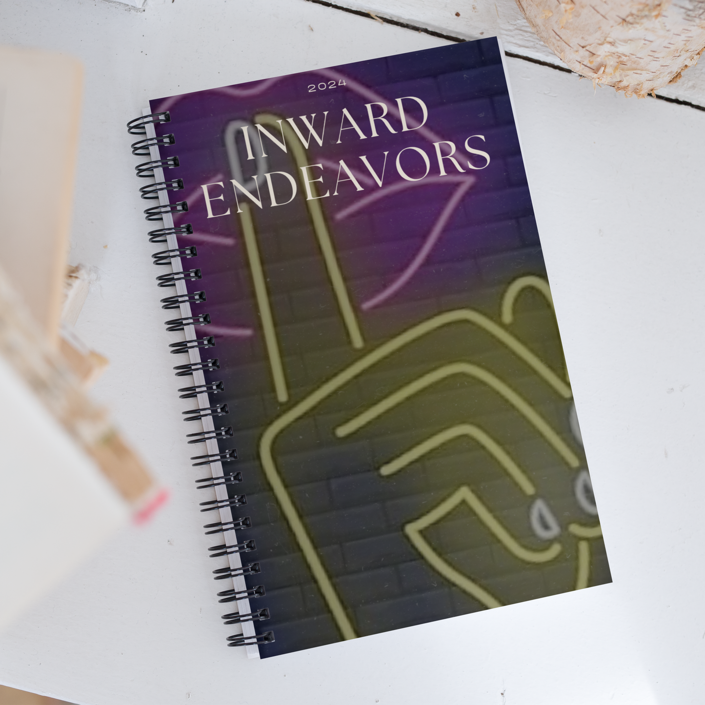 Inward Endeavors Spiral notebook