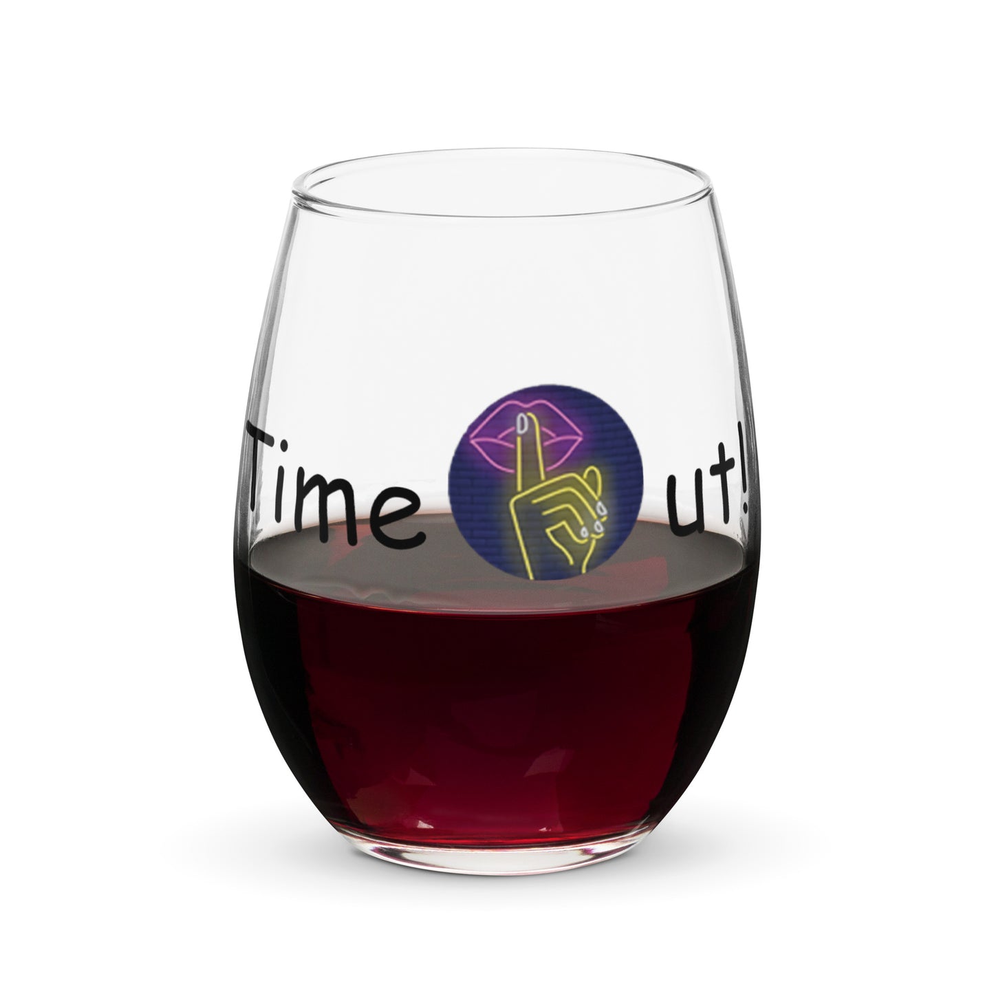 TimeOut Stemless wine glass