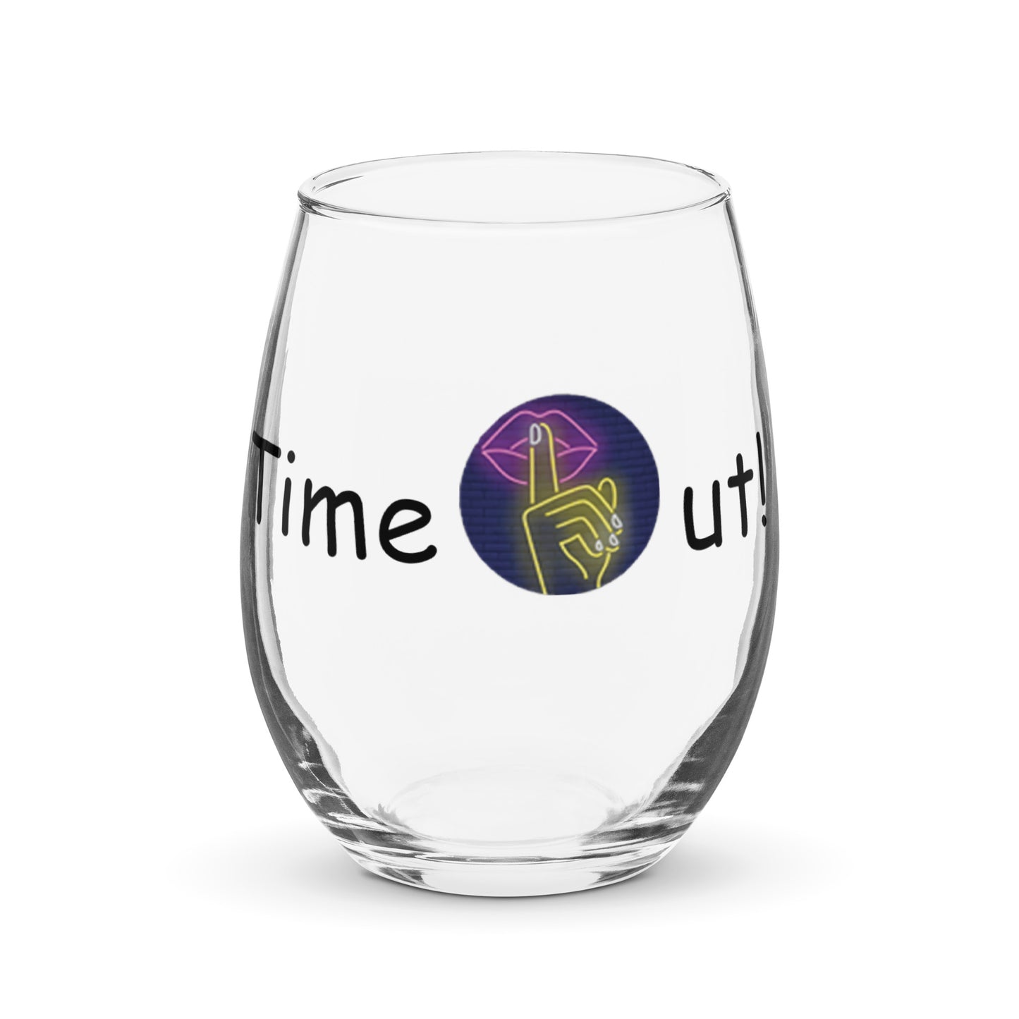 TimeOut Stemless wine glass