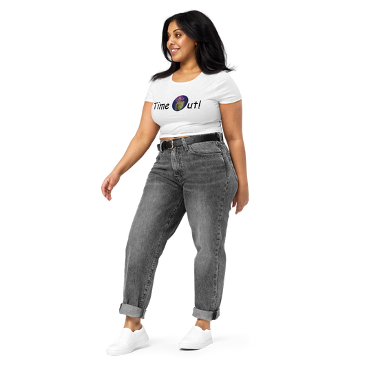 Time Out! Women’s Crop Tee