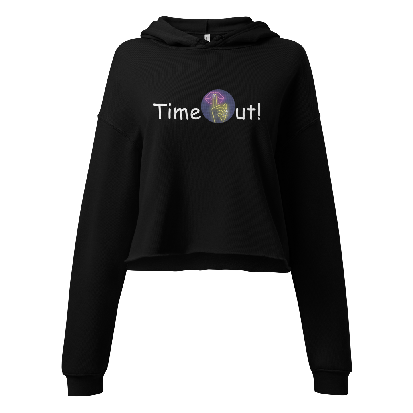 Time Out! Crop Hoodie