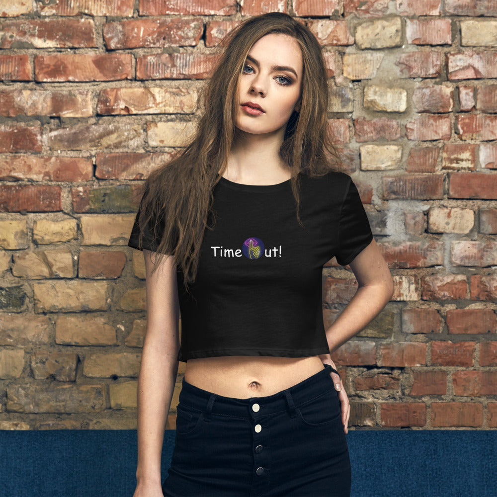 Time Out! Women’s Crop Tee