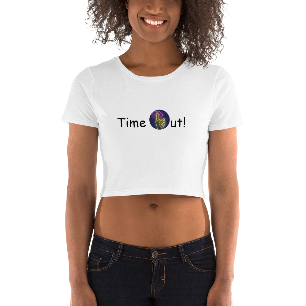 Time Out! Women’s Crop Tee