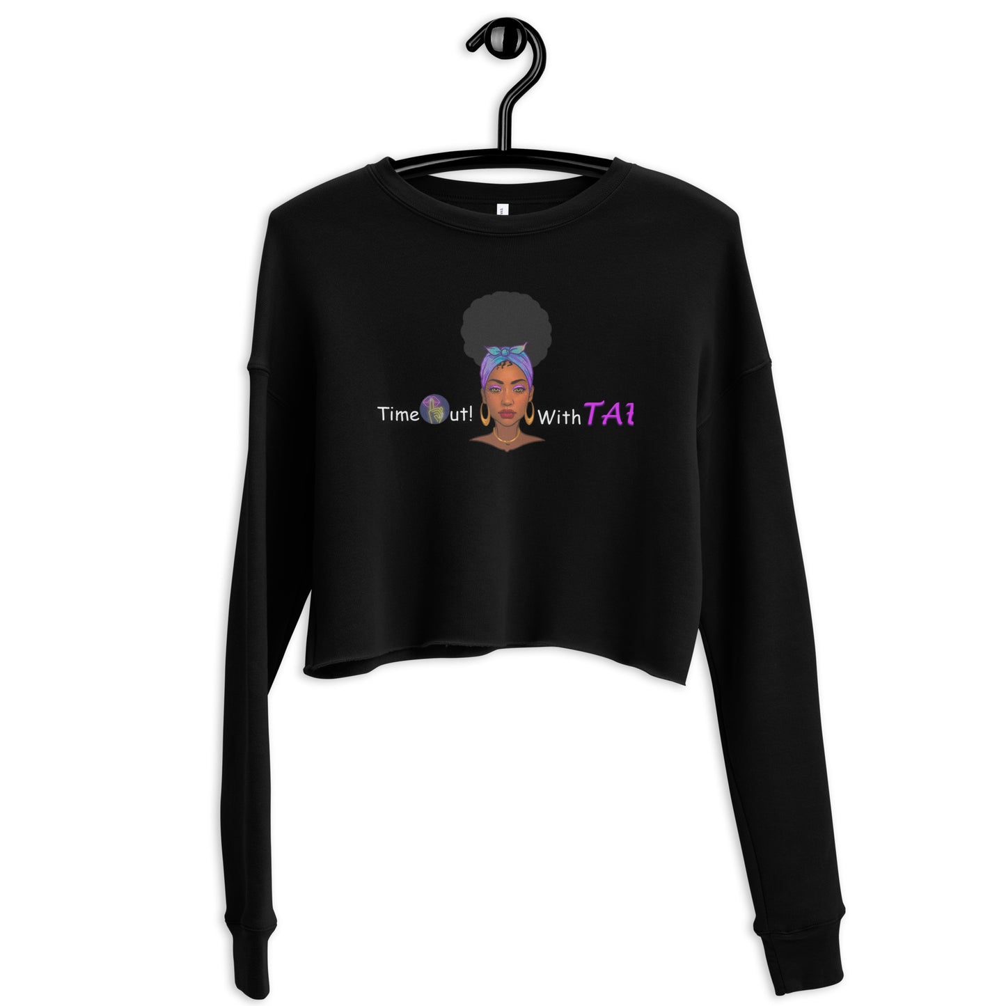 TimeOut With TAE Crop Sweatshirt